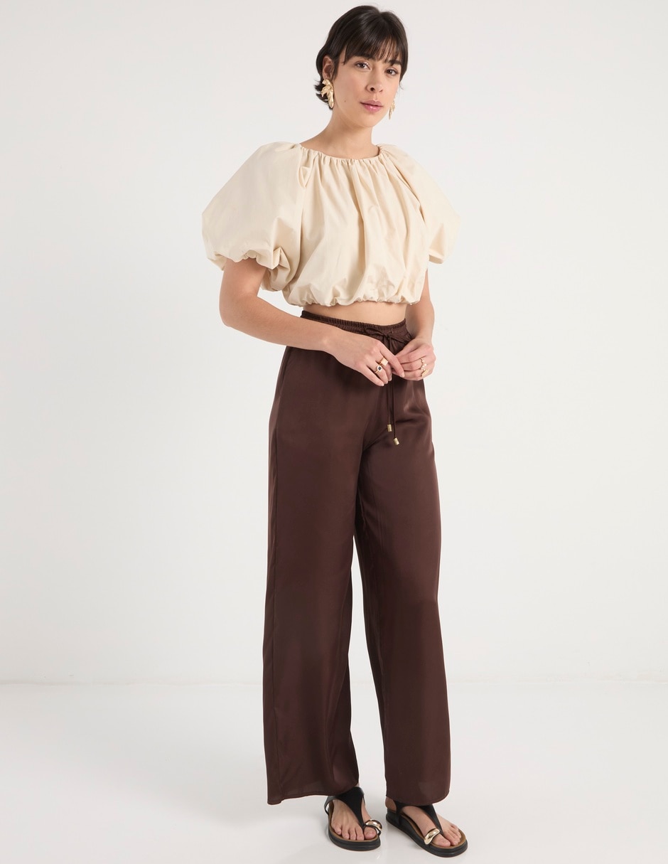 Pantalón regular para mujer 4