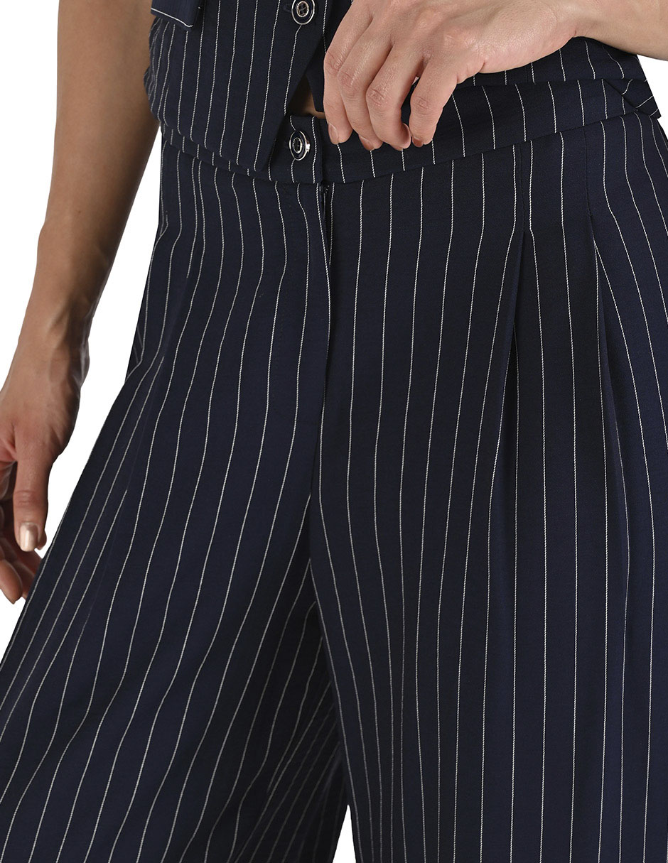 Pantalón de vestir amplio para mujer 3