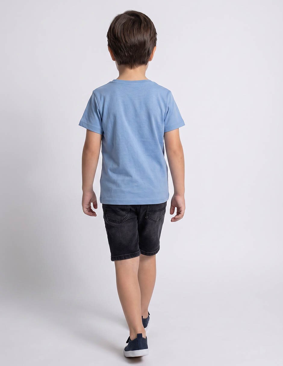 Playera Disney Dtr manga corta para niño