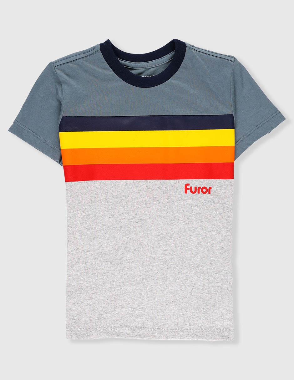 Playera manga corta para niño
