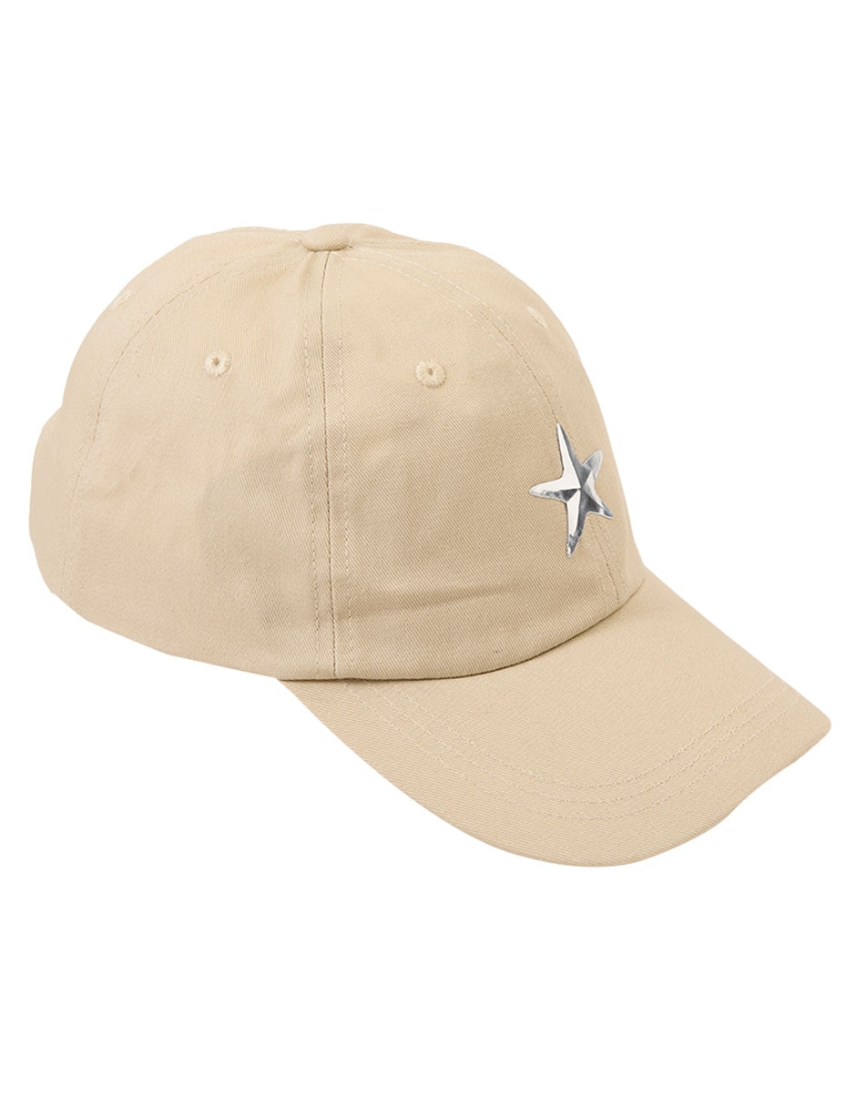 Gorra visera curva hebilla casual para mujer