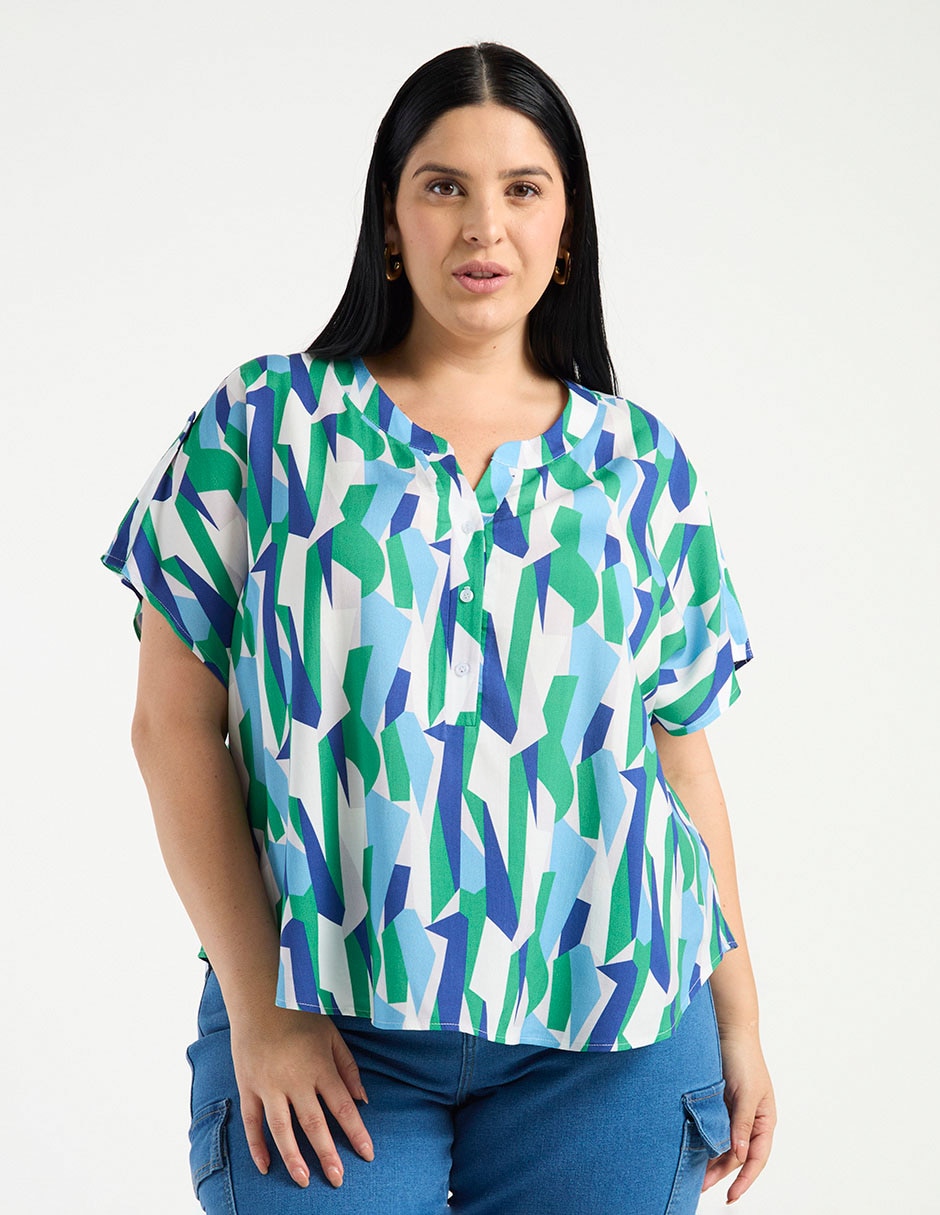 Blusa Contempo Plus para mujer