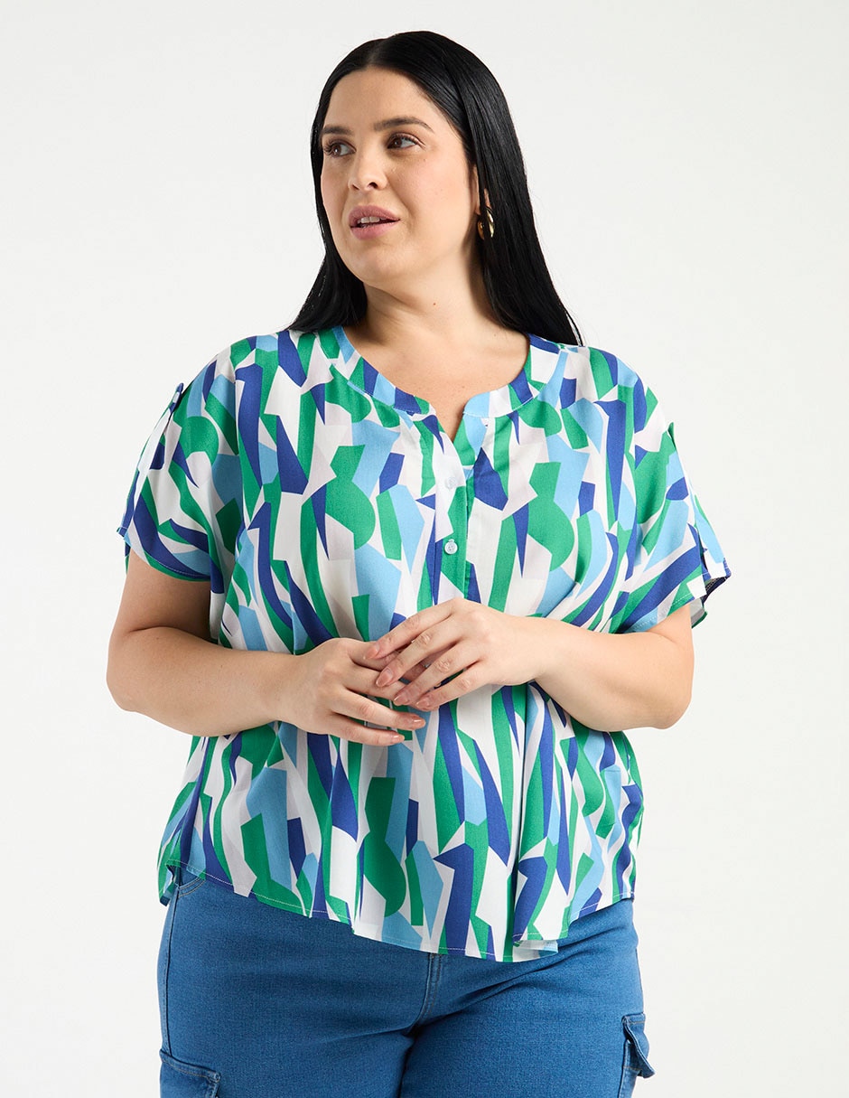 Blusa Contempo Plus para mujer