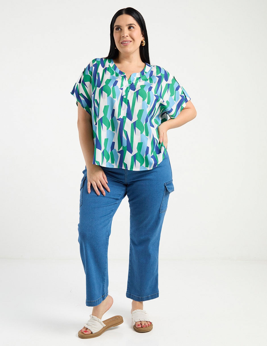 Blusa Contempo Plus para mujer