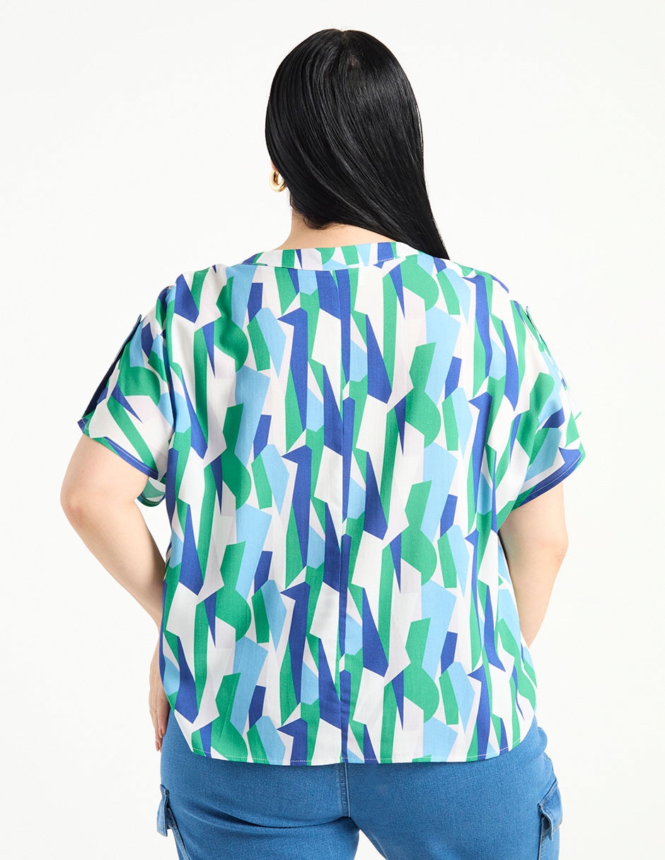 Blusa Contempo Plus para mujer