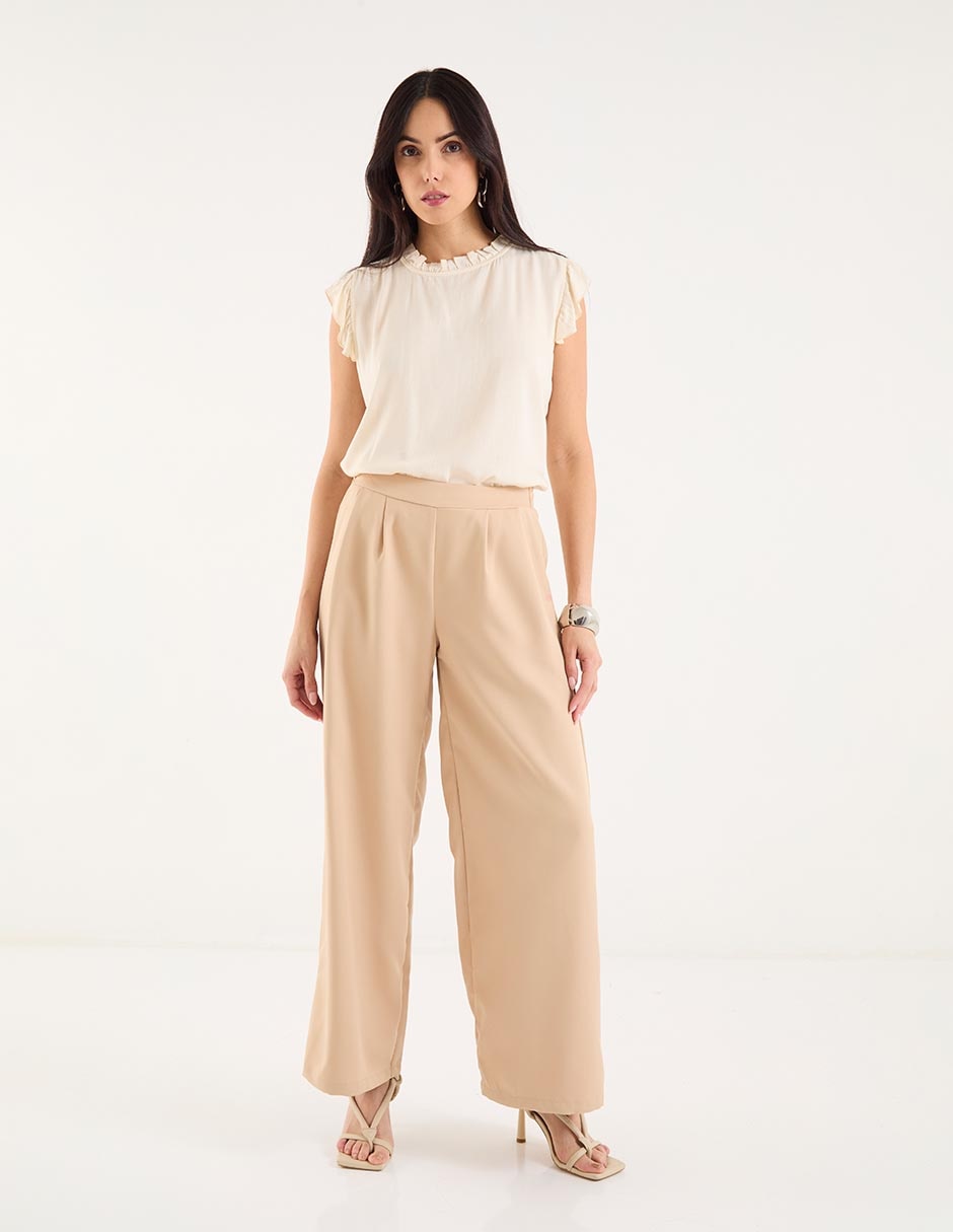 Blusa manga corta para mujer 7