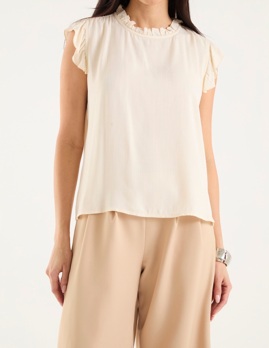 Blusa manga corta para mujer 9
