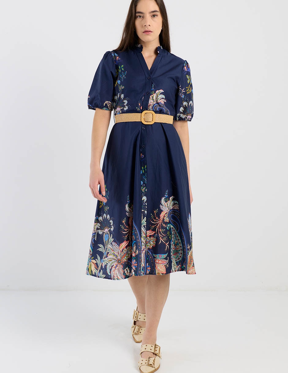 Vestido 3/4 casual para mujer 5