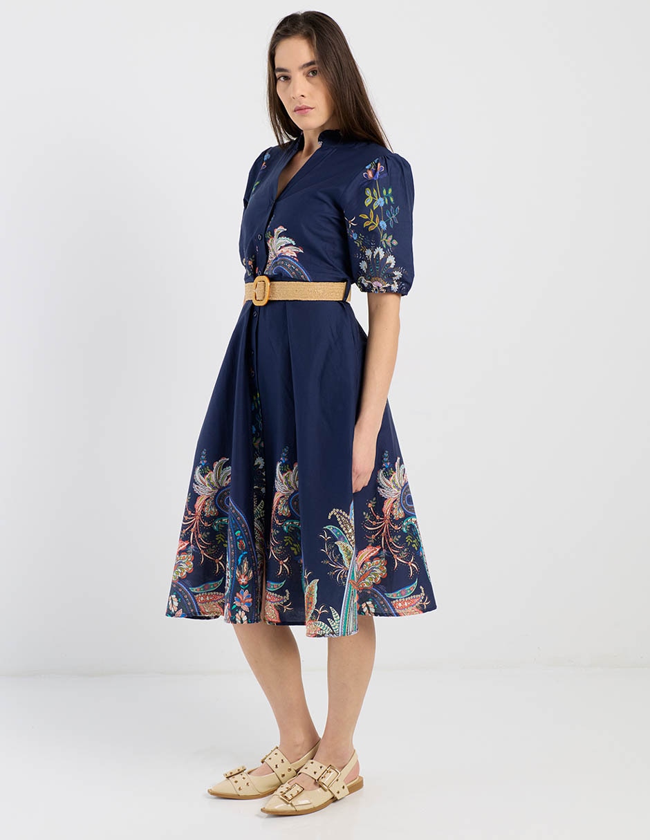 Vestido 3/4 casual para mujer 4