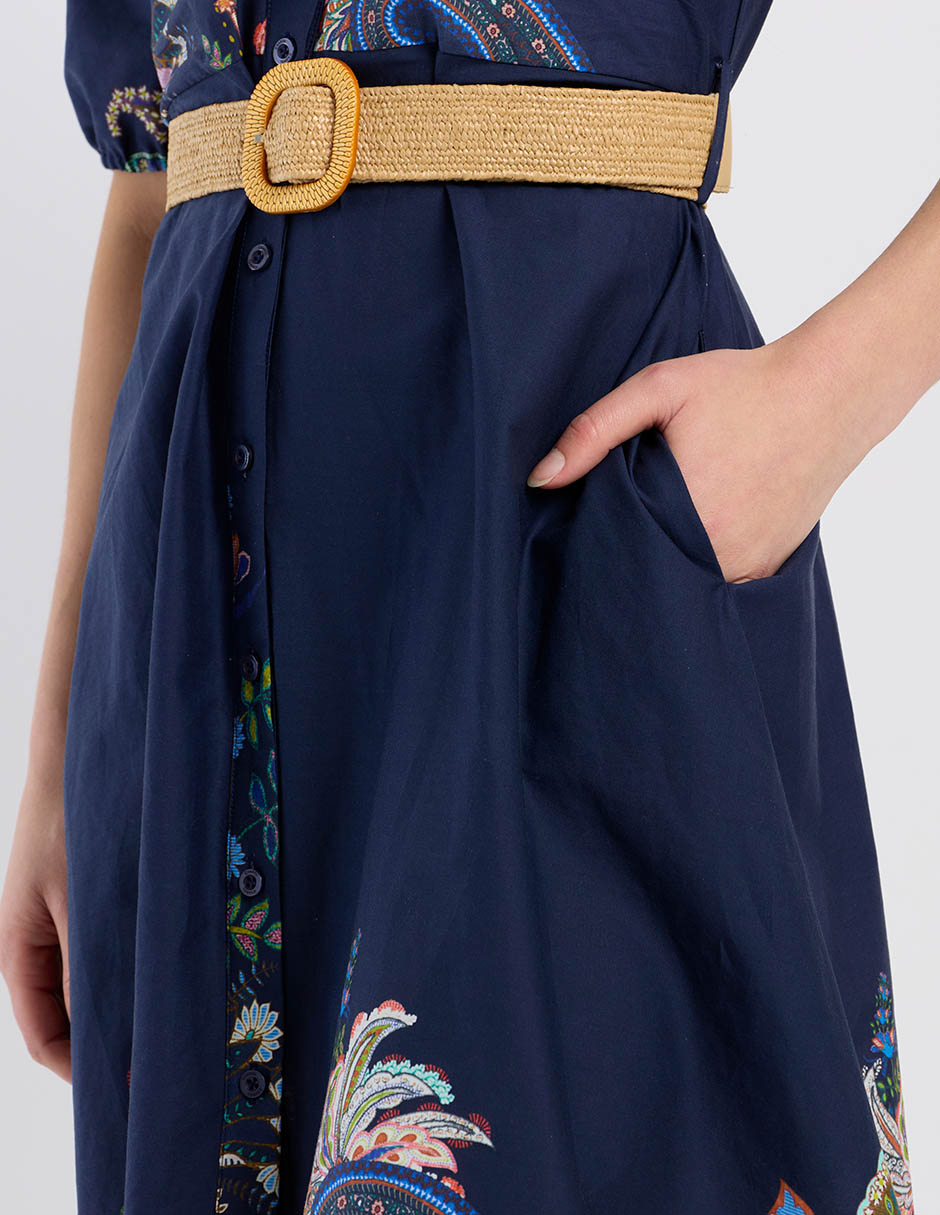 Vestido 3/4 casual para mujer 2