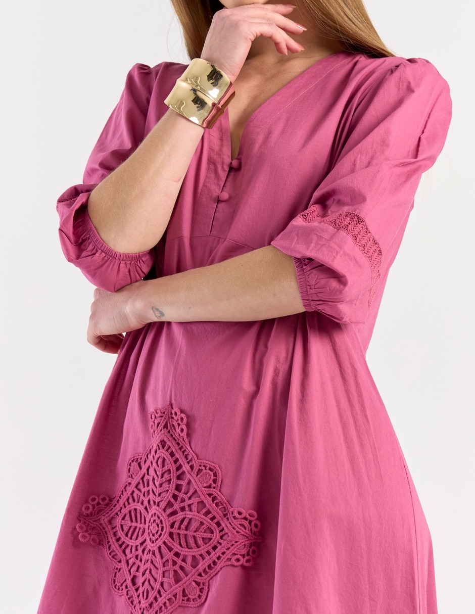 Vestido midi casual para mujer