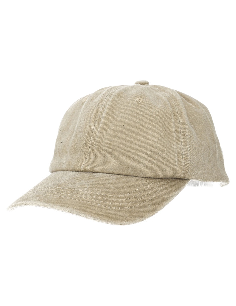 Gorra visera semicurva hebilla casual para mujer