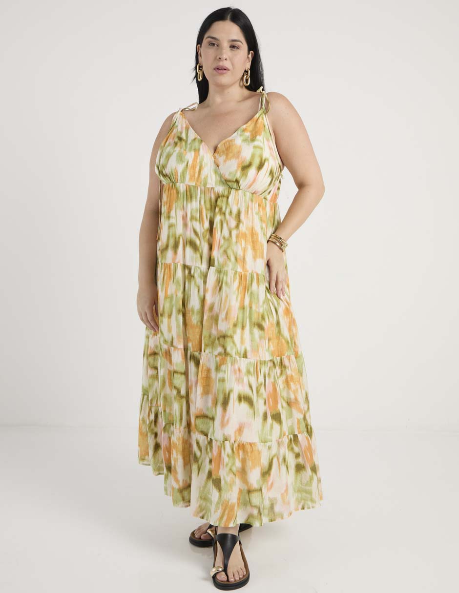 Vestido largo casual para mujer Vestido largo casual para mujer