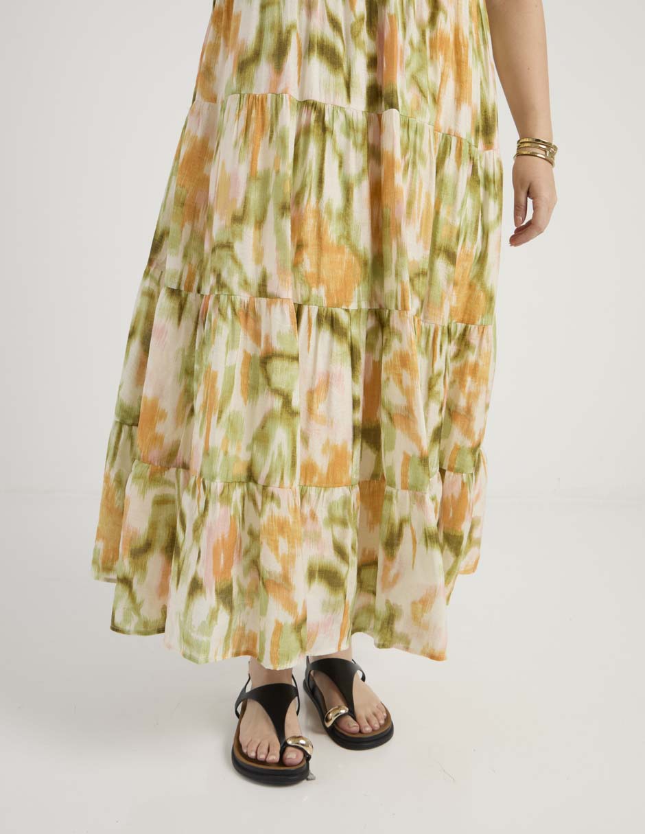 Vestido largo casual para mujer 2