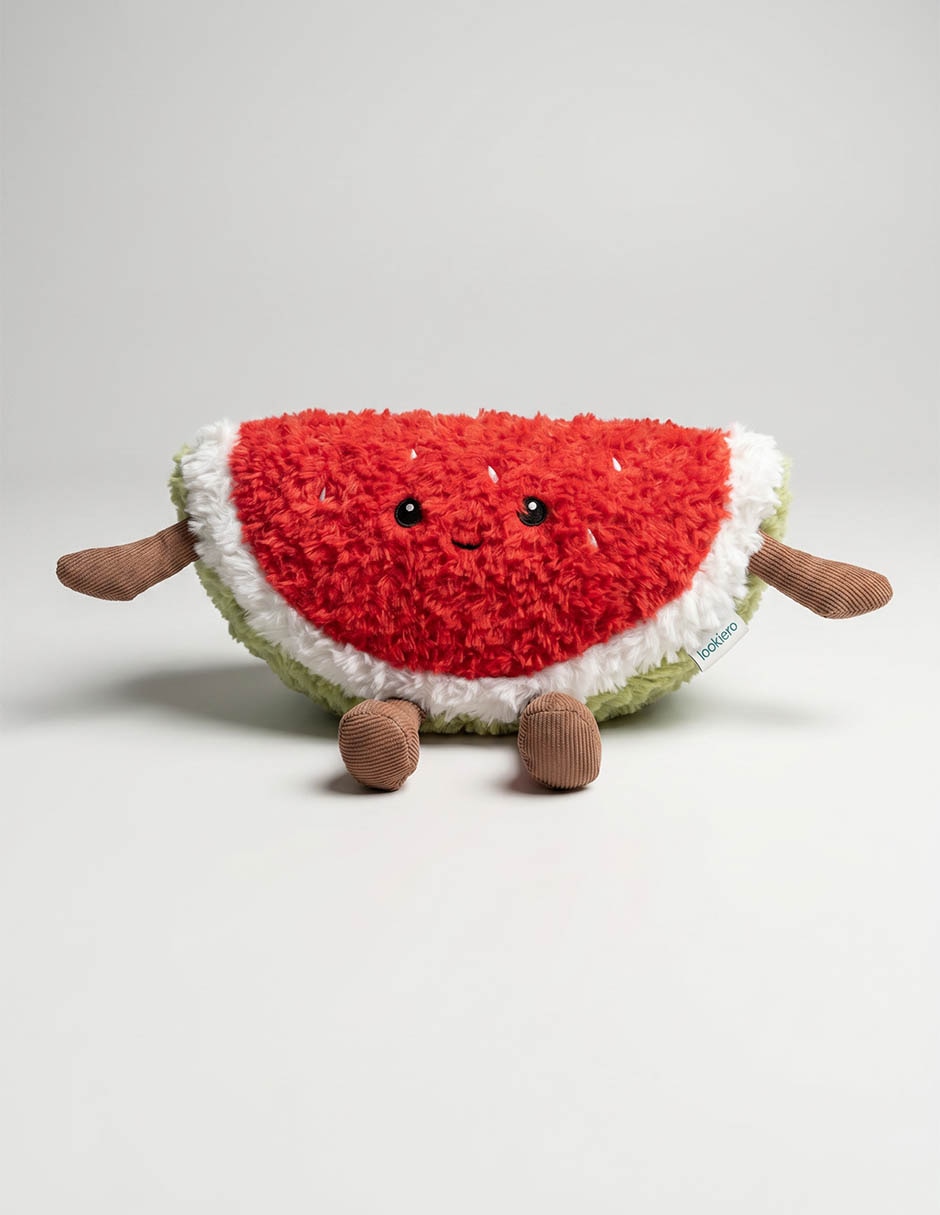 Peluche De Sandía Peluchería De 22 Cm