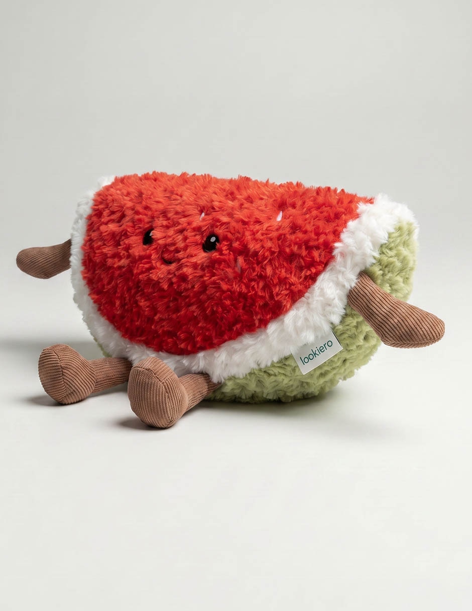 Peluche De Sandía Peluchería De 22 Cm 2