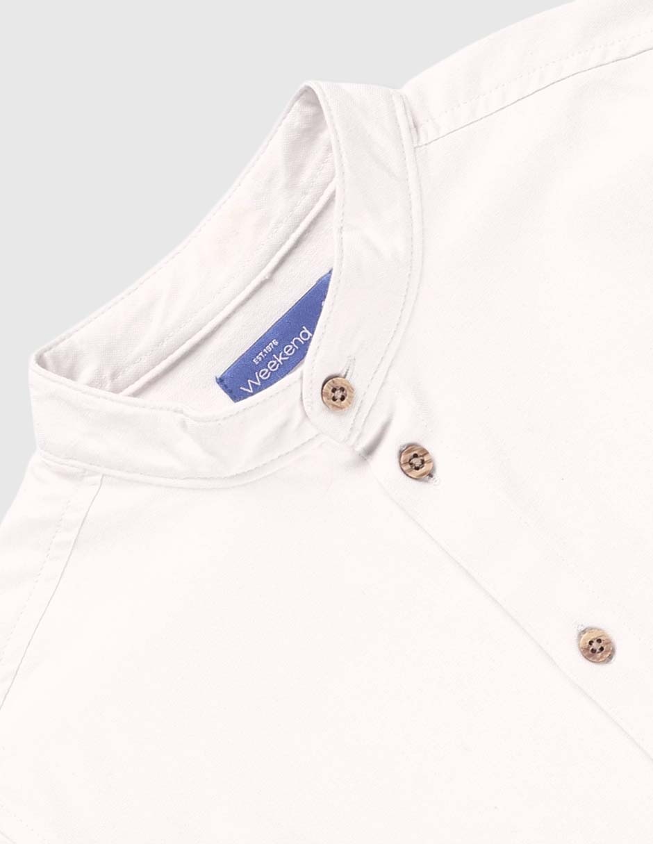 Camisa casual manga larga para niño