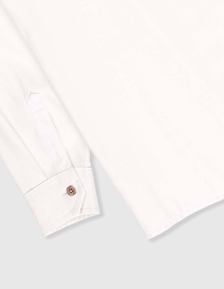 Camisa casual manga larga para niño