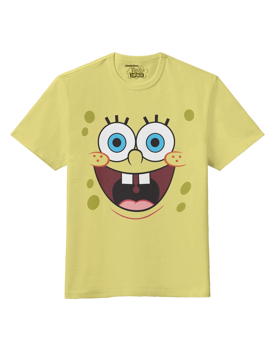 Playera Bob Esponja manga corta para niño