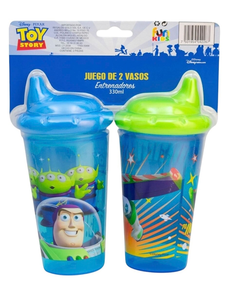 Set de vasos con tapa con 2 piezas 3