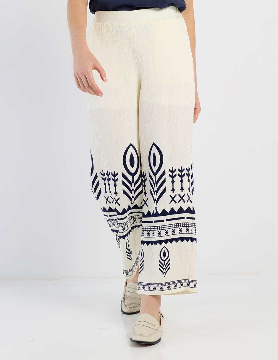 Pantalón easy pant palazzo para mujer Pantalón easy pant palazzo para mujer