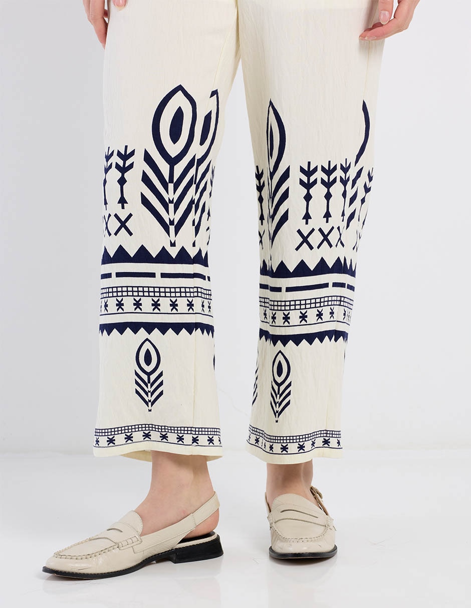 Pantalón easy pant palazzo para mujer 2