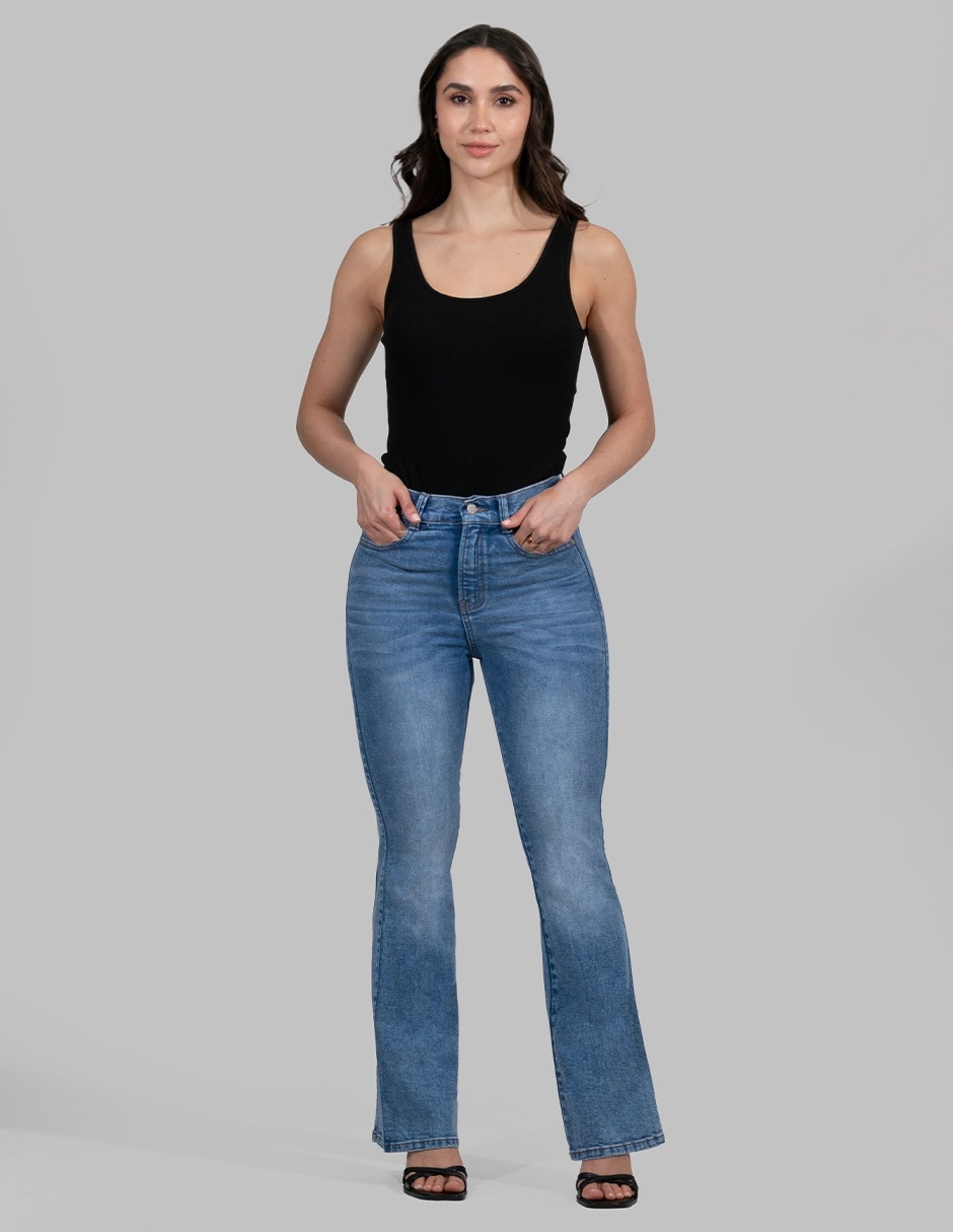 Jeans flare para mujer 6
