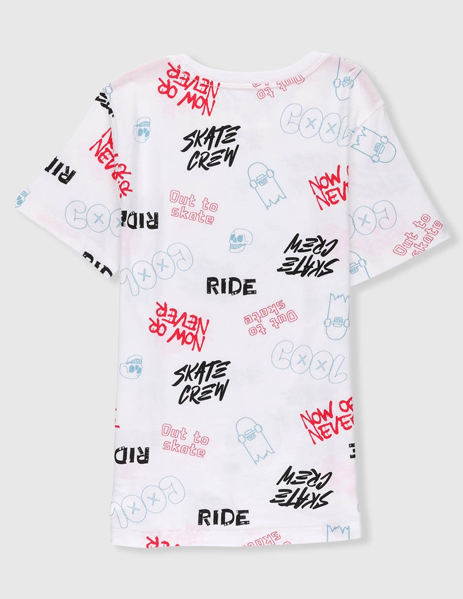 Playera Weekend manga corta para bebé niño