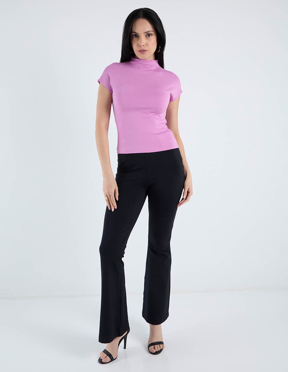 Blusa manga corta para mujer 5