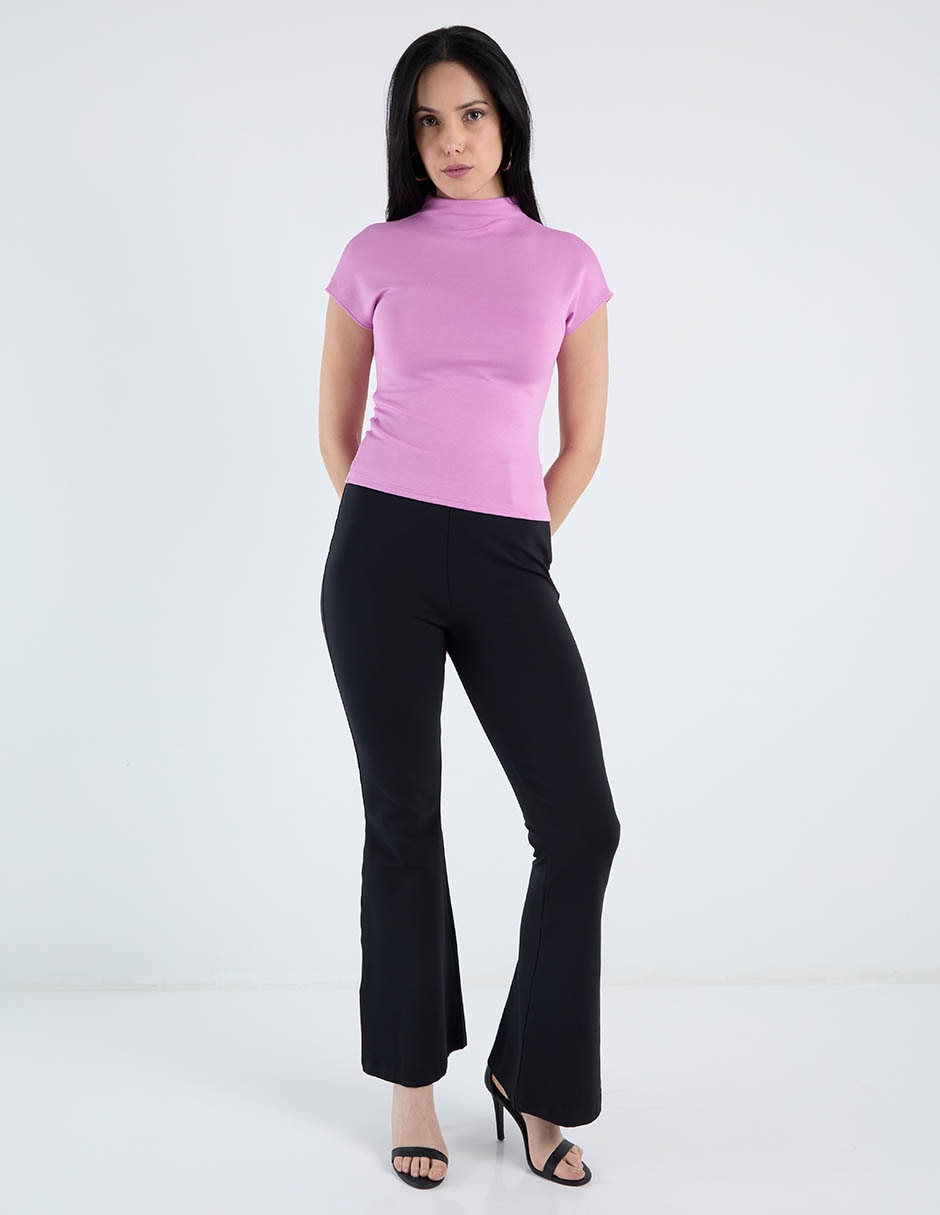 Blusa manga corta para mujer 4