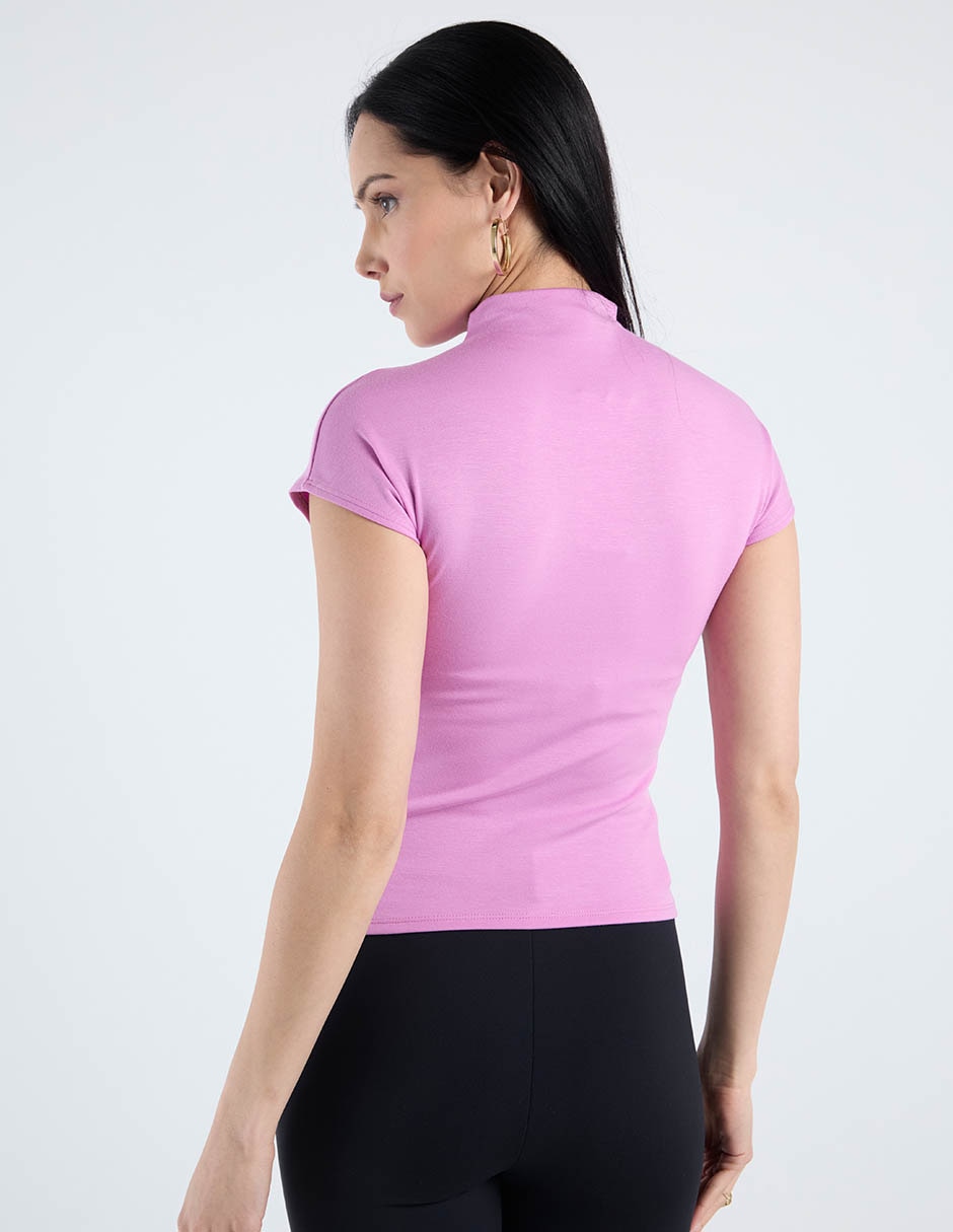 Blusa manga corta para mujer 6