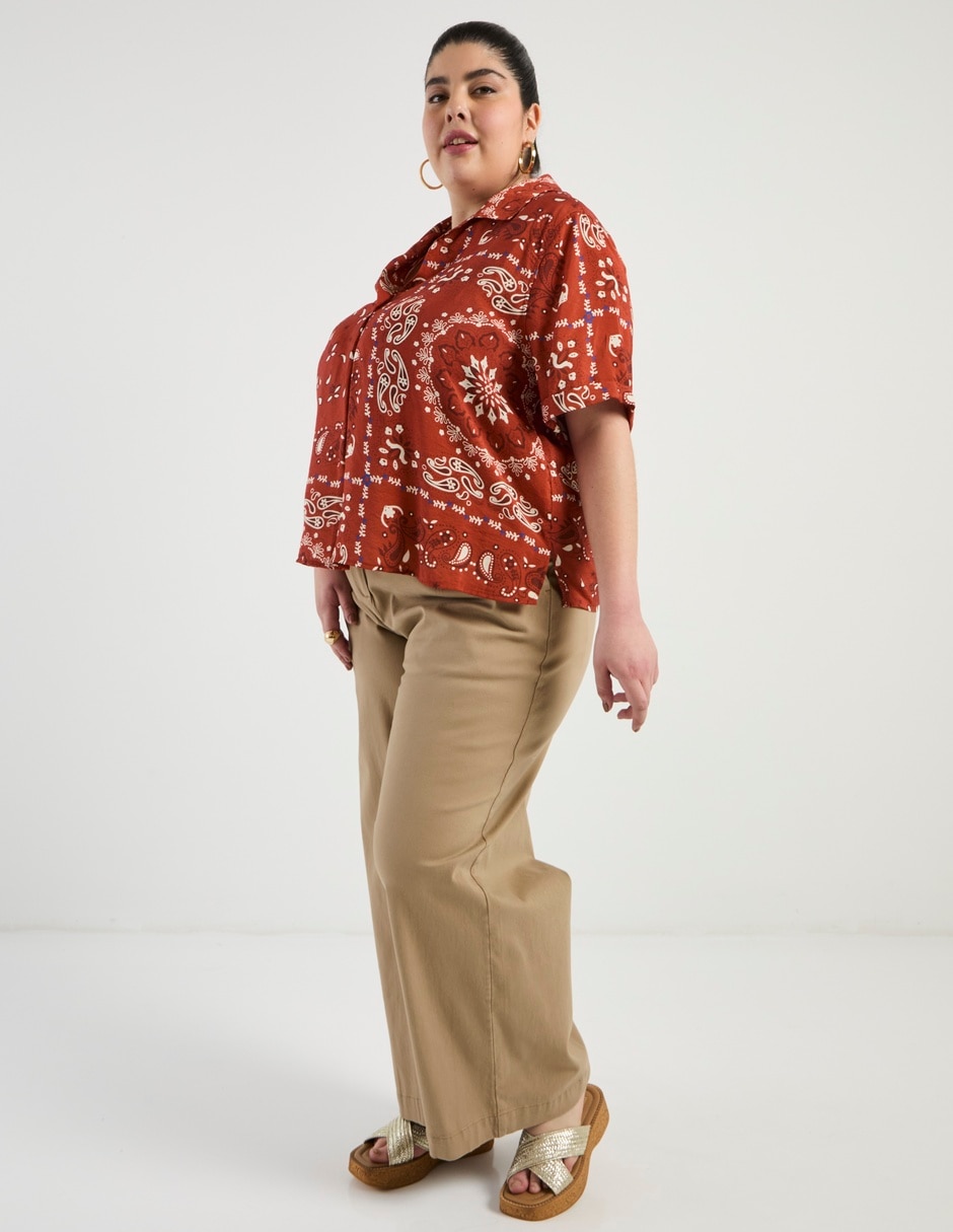 Pantalón amplio para mujer 5