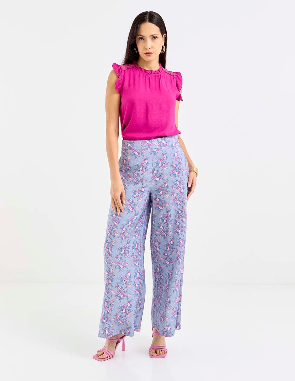Pantalón Week By amplio para mujer 3
