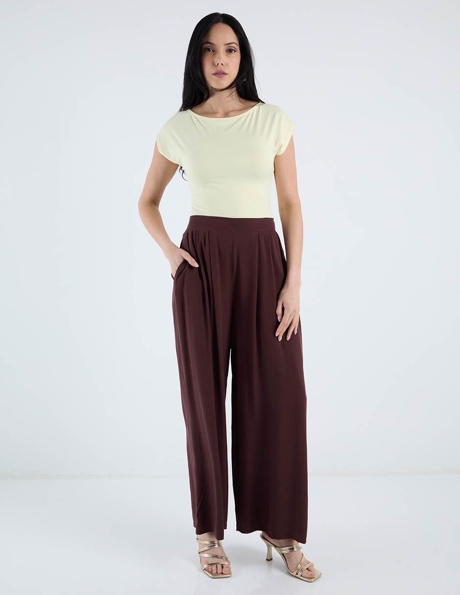 Top cuello redondo escote espalda abierta 5