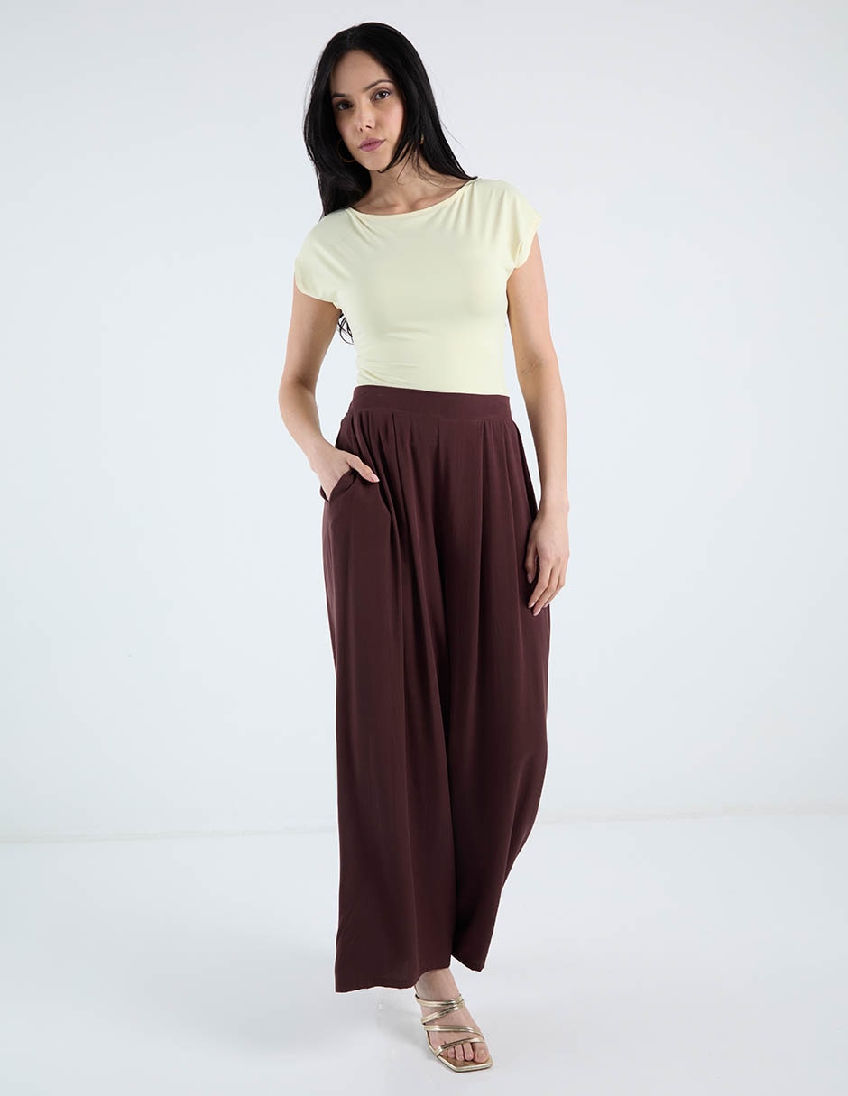 Top cuello redondo escote espalda abierta 4
