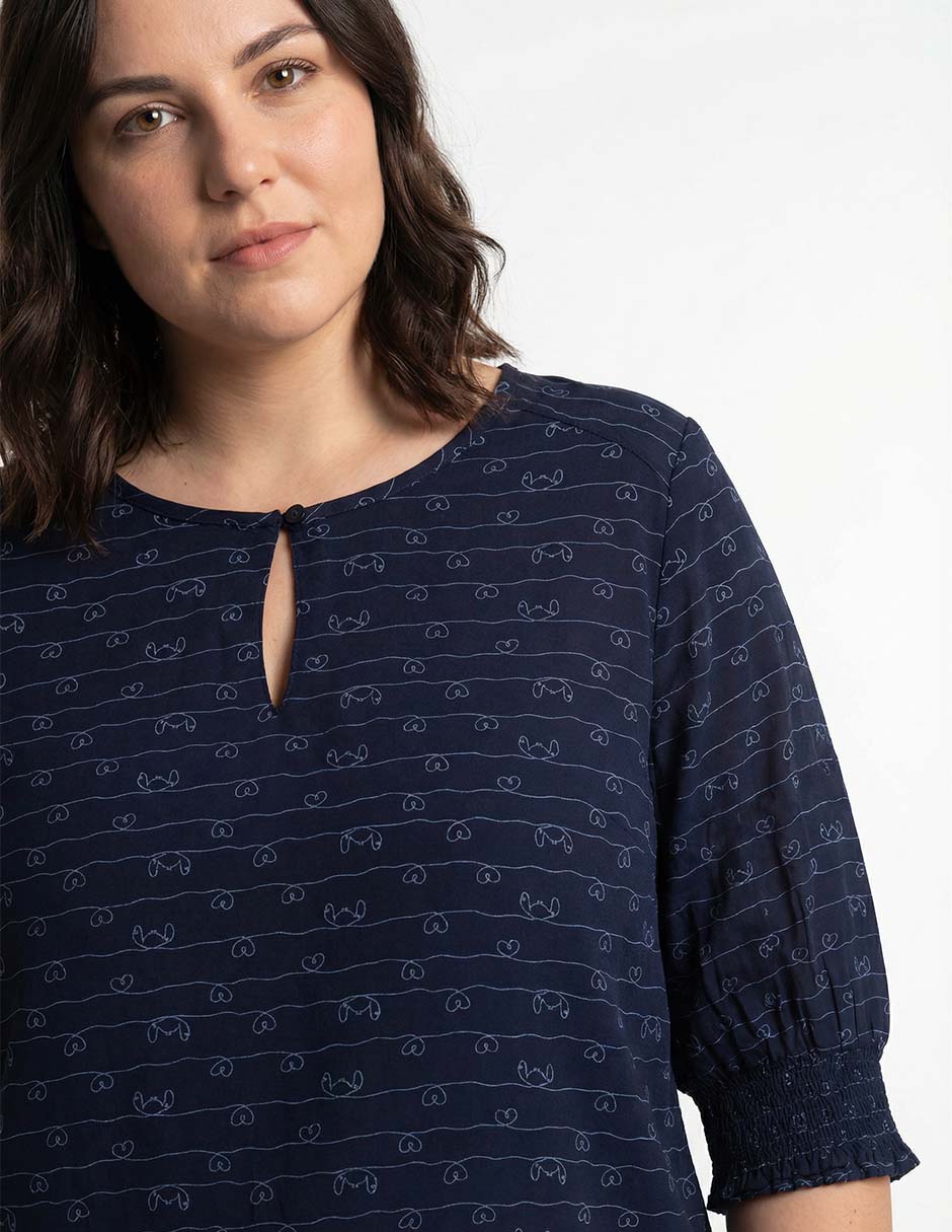 Blusa manga 3/4 para mujer 3