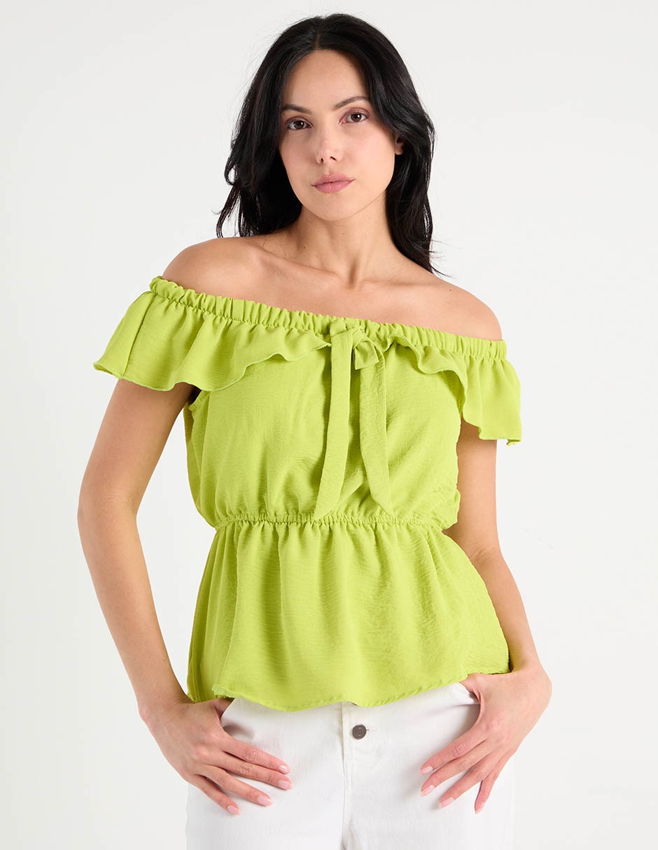 Blusa manga corta para mujer 1