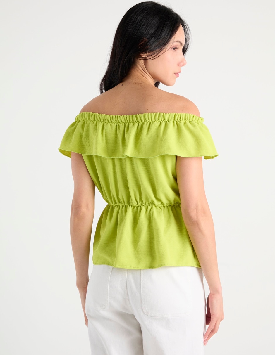 Blusa manga corta para mujer 6