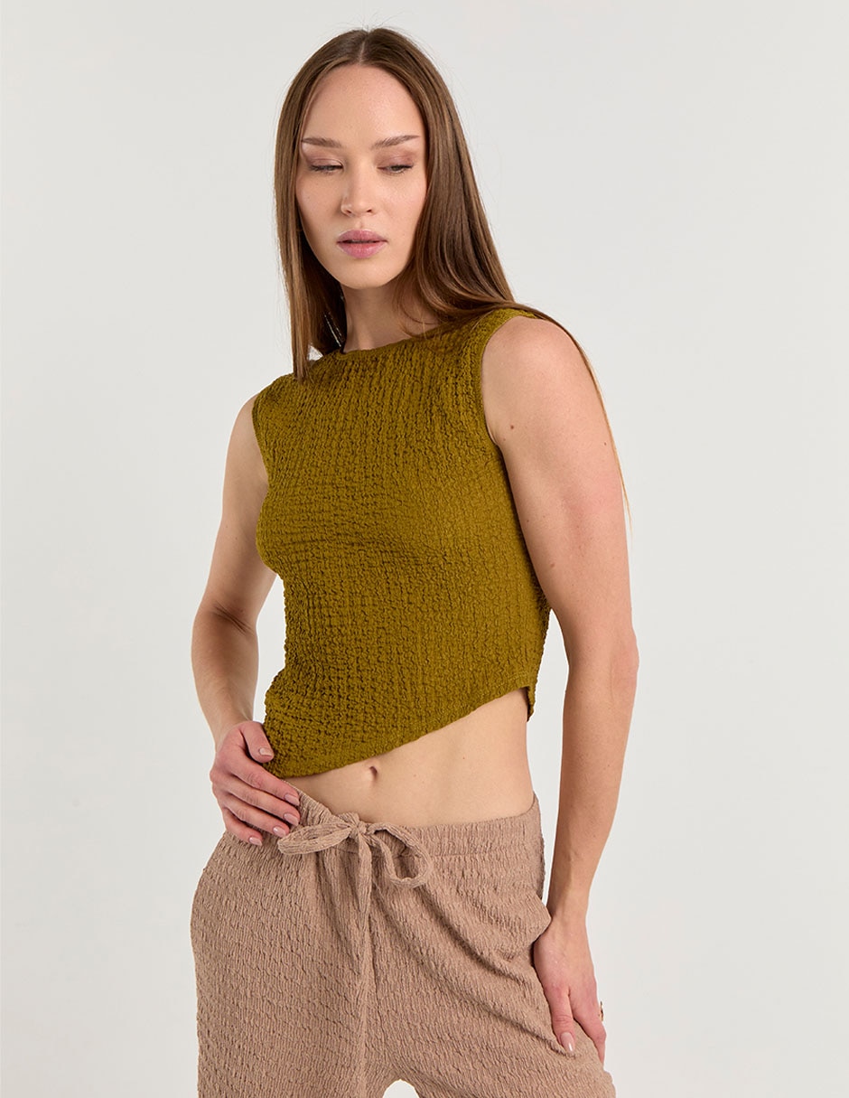 Blusa de tirantes Metropolis para mujer