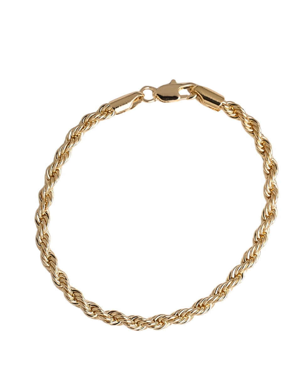 Pulsera 18 K acabado chapa de oro