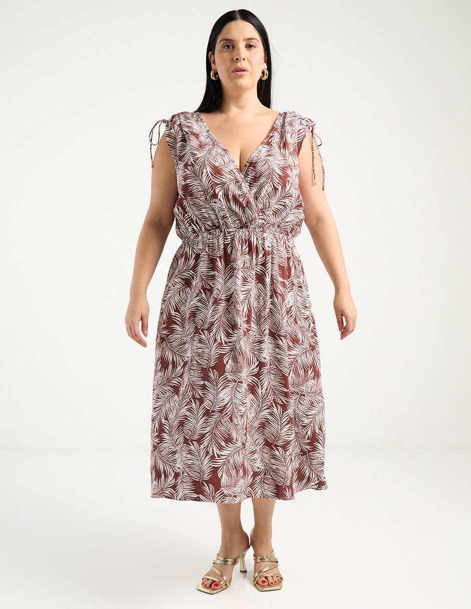 Vestido crop casual para mujer Vestido crop casual para mujer