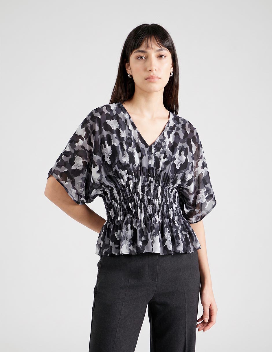 Blusa manga al codo para mujer 1