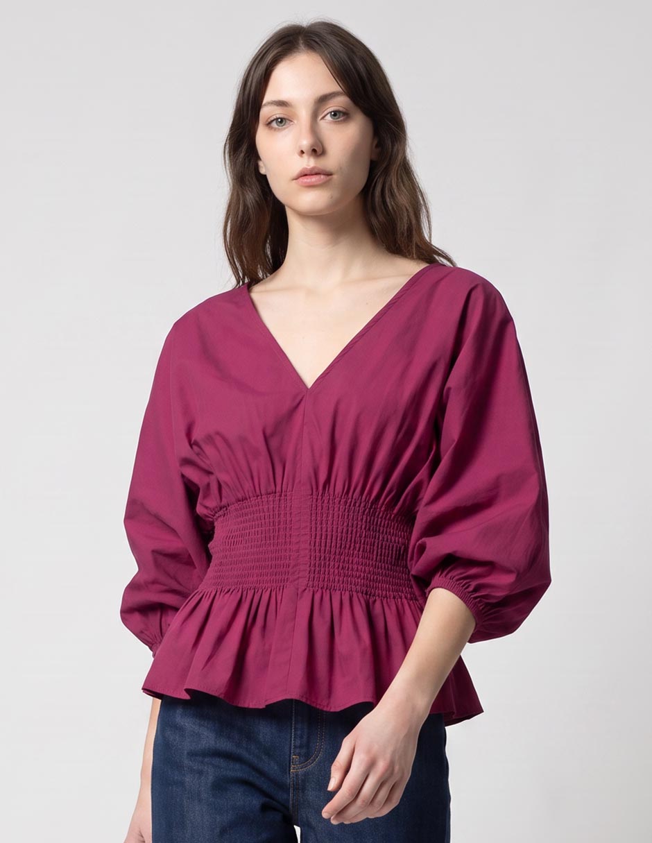 Blusa manga al codo para mujer Blusa manga al codo para mujer