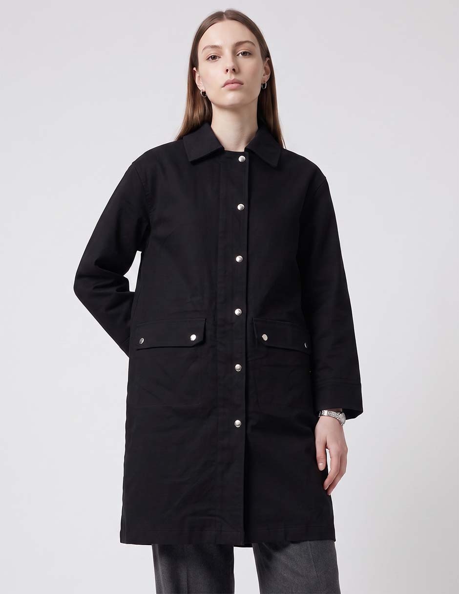 Gabardina con Bolsillos para mujer