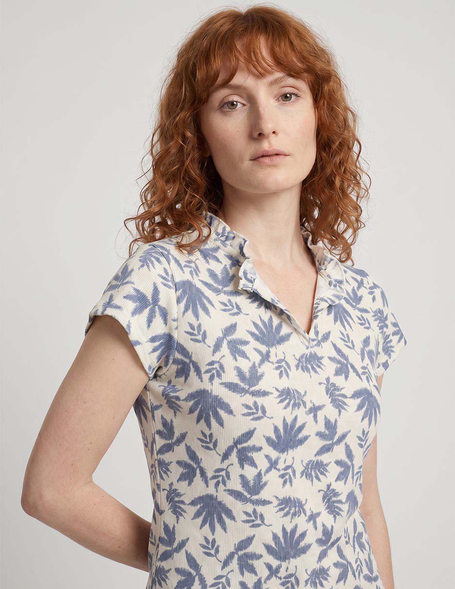 Blusa manga corta para mujer 3
