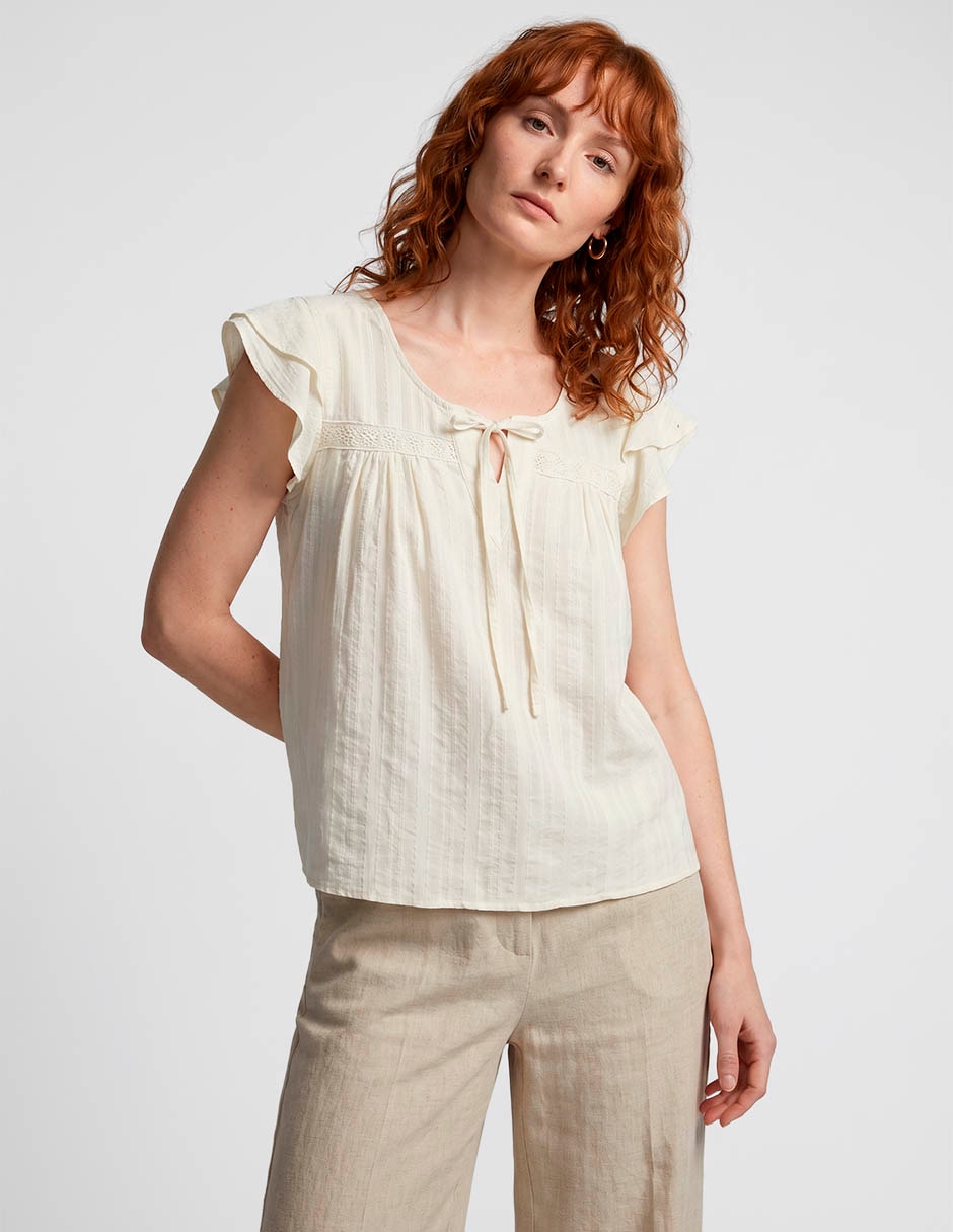 Blusa manga corta para mujer Blusa manga corta para mujer