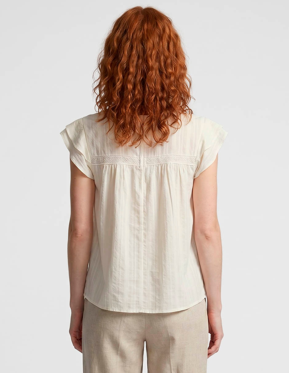 Blusa manga corta para mujer 2