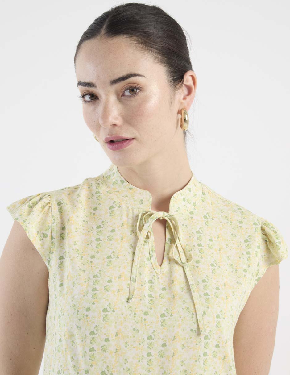 Blusa Week By Weekend manga corta para mujer