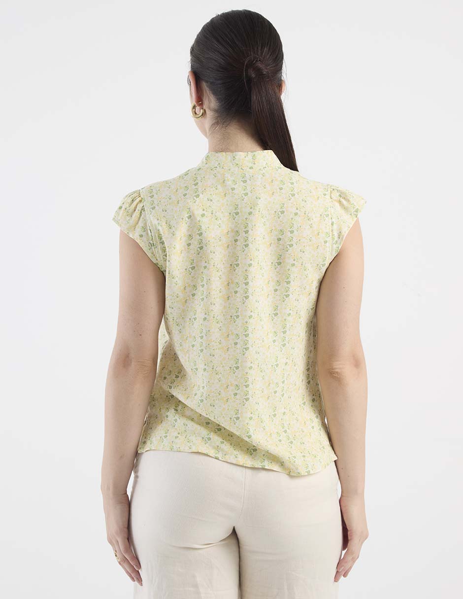 Blusa manga corta para mujer 2