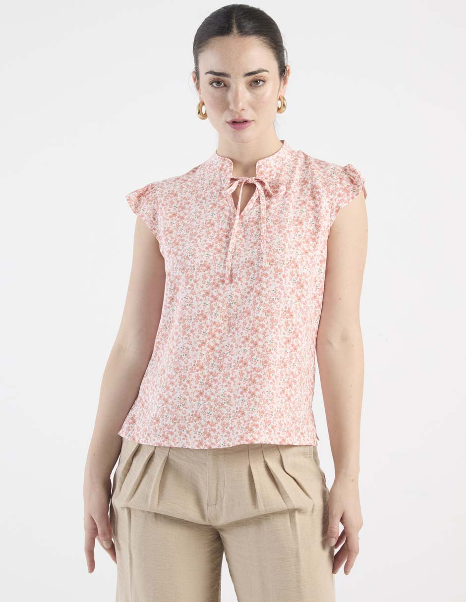 Blusa Week By Weekend manga corta para mujer